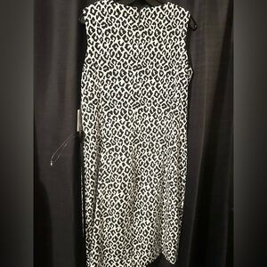 Animal print dress